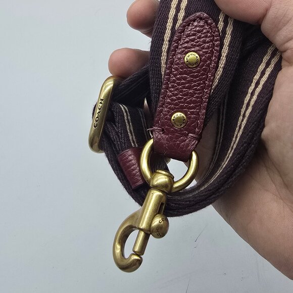 Coach Field Tote 22 Colorblock with Coach Badge Rouge Multi - Picture 8 of 8